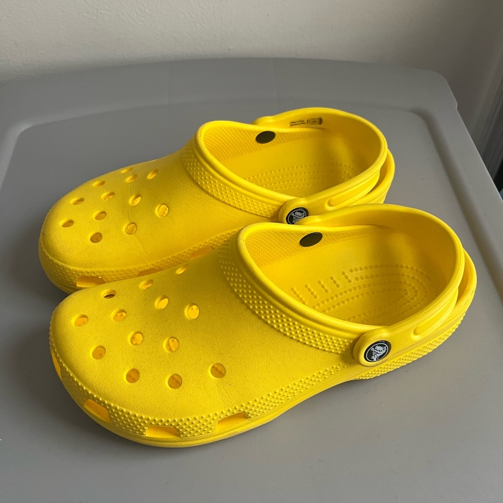 Yellow Crocs - image 1